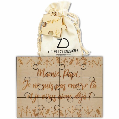Puzzle legno annonce - puzzle, in