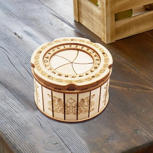 Scatola puzzle legno non - scatola,