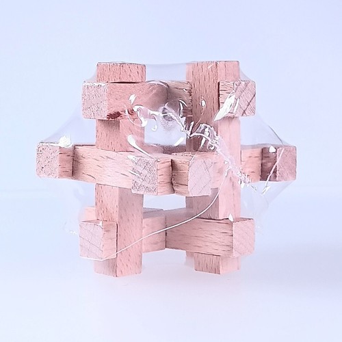 Puzzle legno rompicapo - 3d,