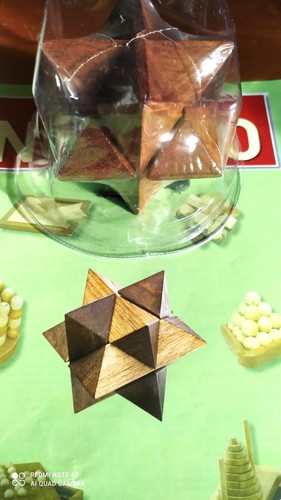 Puzzle rompicapo legno 3d - in,
