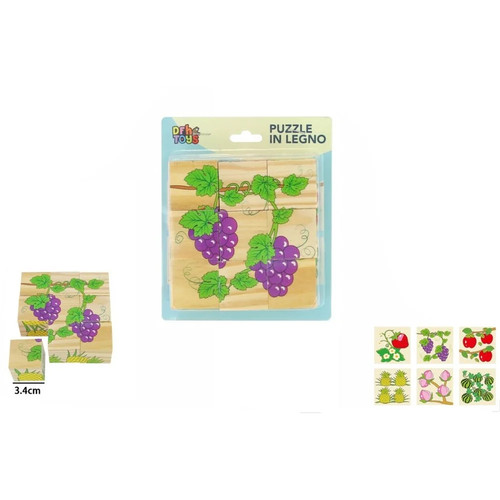 Puzzle rompicapo cubi - rompicapo, legno