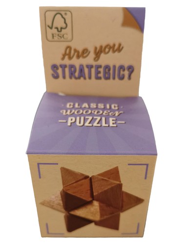 Puzzle legno classico - puzzle, 3d