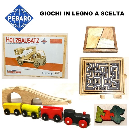 Giochi legno educativi - giochi,