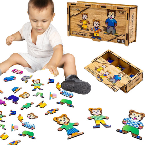 Puzzle legno rompicapo - puzzle,