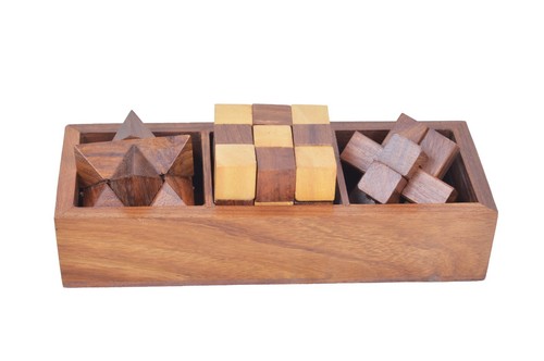 Antico puzzle in - 3d,