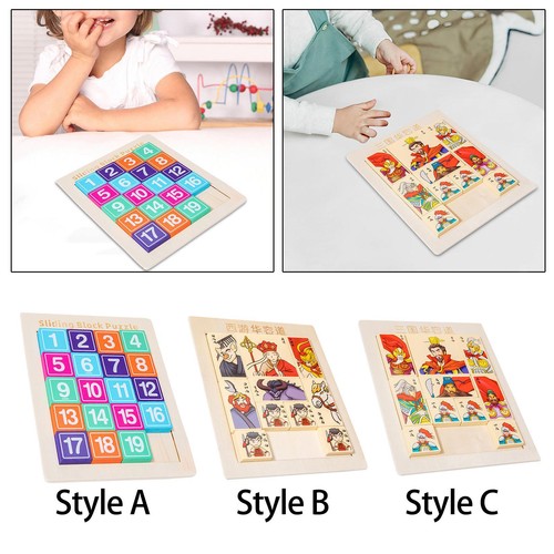 Gioco blocchi scorrevoli - di, in