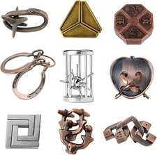 Giochi Rompicapo in Metallo x9