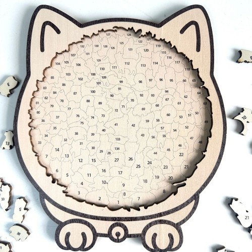 Puzzle legno per forma di - puzzle,