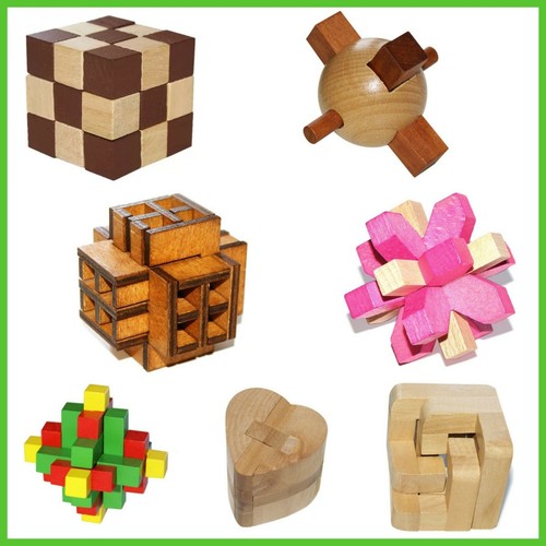 Rompicapo legno per giochi - per,