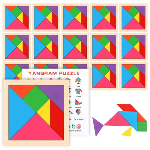 Gioco tangram legno per - tangram,