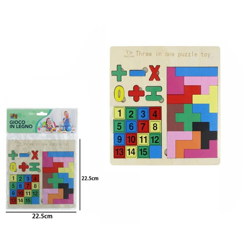Gioco legno 3in1 - gioco,