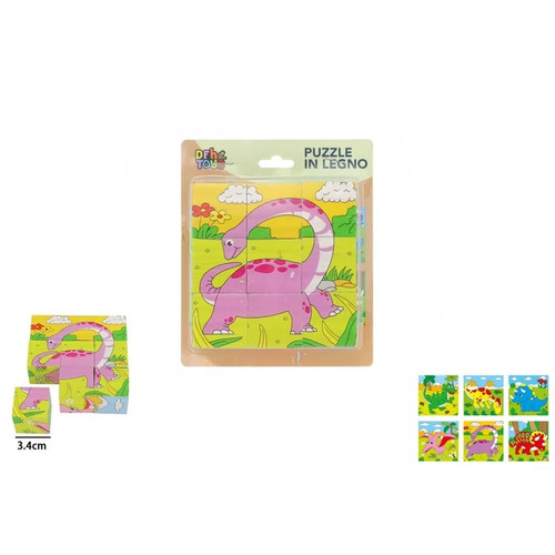 Puzzle rompicapo cubi - puzzle, legno